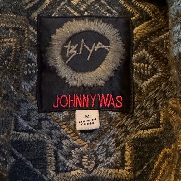 Johnny Was Tokley Fringed Embroidery Open-Front Duster NWT - Picture 15 of 15